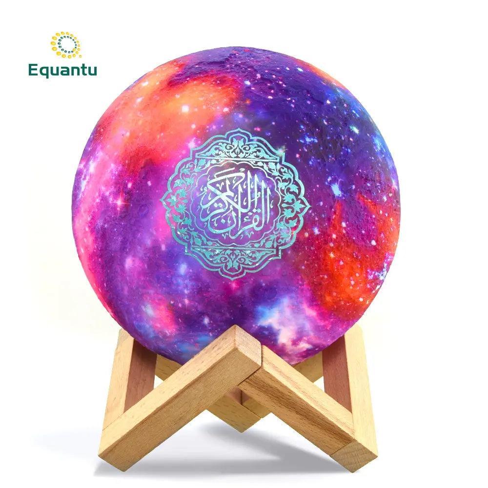 MR033 Color Moon Light Bluetooth Quran Speaker, QB512 Smart App Control Night Light - SJB-DIAMOND ELITES