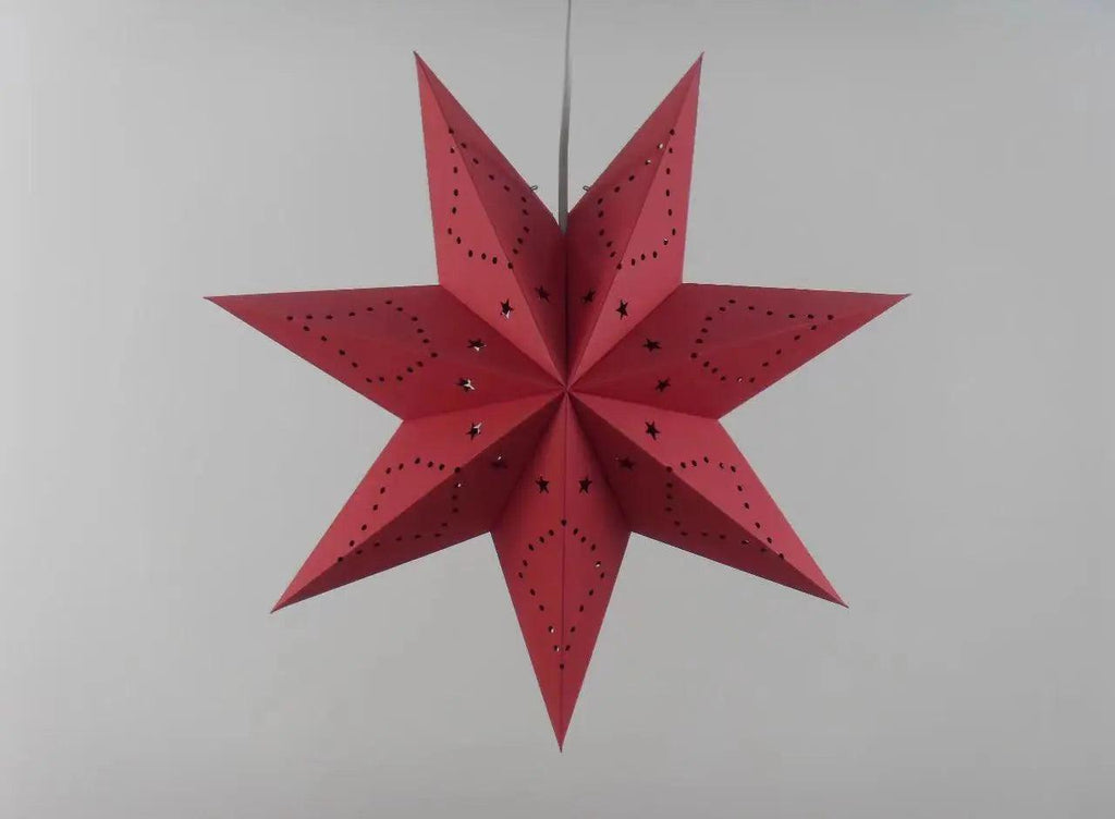 MR035 Hollow Star Hanging, Eid Mubarak Christmas Ramadan Decoration - SJB-DIAMOND ELITES