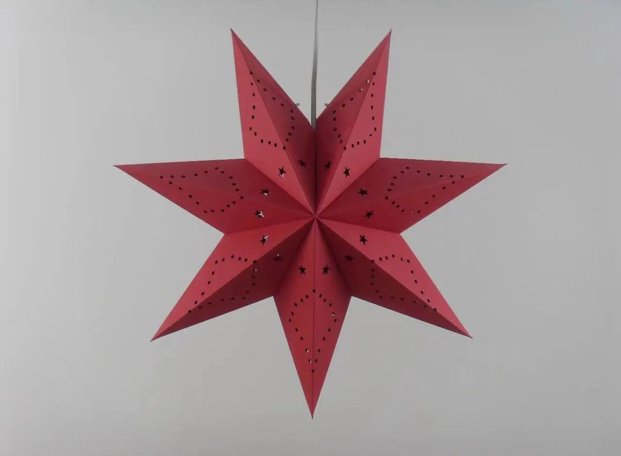 MR035 Hollow Star Hanging, Eid Mubarak Christmas Ramadan Decoration - SJB-DIAMOND ELITES