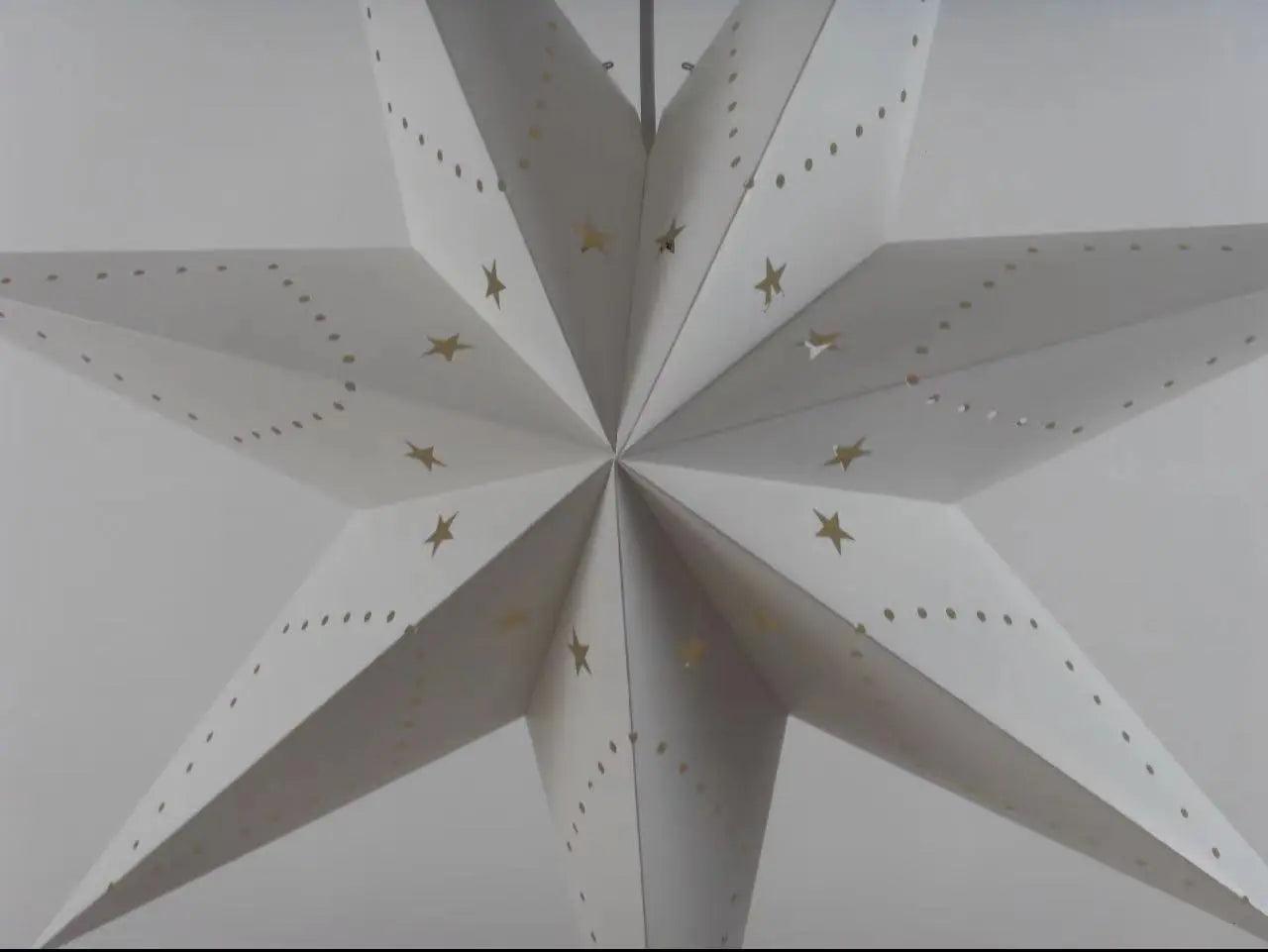 MR035 Hollow Star Hanging, Eid Mubarak Christmas Ramadan Decoration - SJB-DIAMOND ELITES