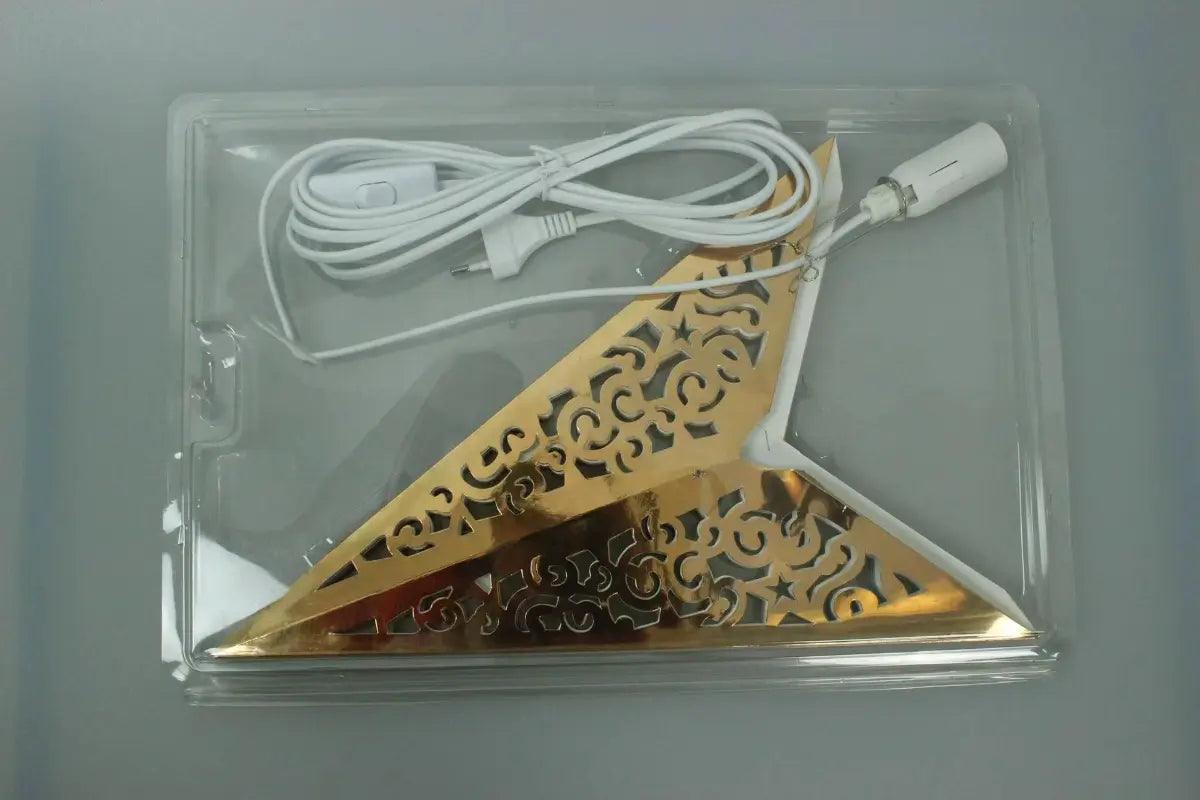 MR035 Hollow Star Hanging, Eid Mubarak Christmas Ramadan Decoration - SJB-DIAMOND ELITES