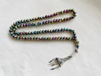 MR039 Crystal Glass Muslim Prayer Tasbeeh, 99pcs beads - SJB-DIAMOND ELITES