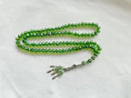 MR039 Crystal Glass Muslim Prayer Tasbeeh, 99pcs beads - SJB-DIAMOND ELITES