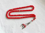 MR039 Crystal Glass Muslim Prayer Tasbeeh, 99pcs beads - SJB-DIAMOND ELITES