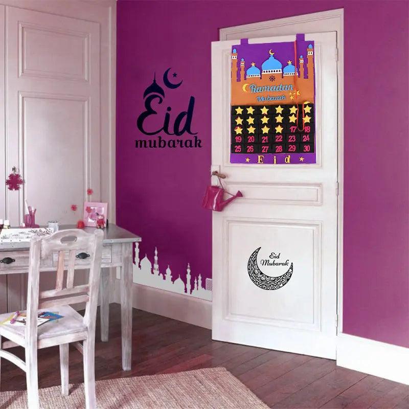 MR044 Calendar Fabric Ramadan Hanging Pendant - SJB-DIAMOND ELITES