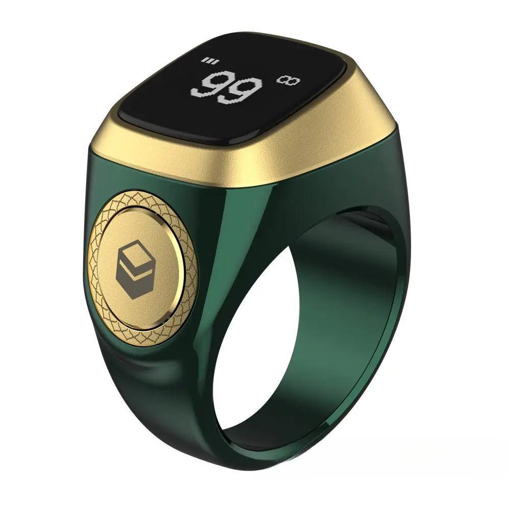 MR050 Smart Tasbih for Islamic Prayer with Intelligent Electronic Zikr Ring Mariam's Collection