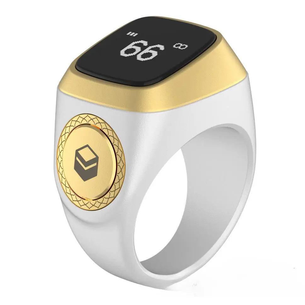 MR050 Smart Tasbih for Islamic Prayer with Intelligent Electronic Zikr Ring Mariam's Collection