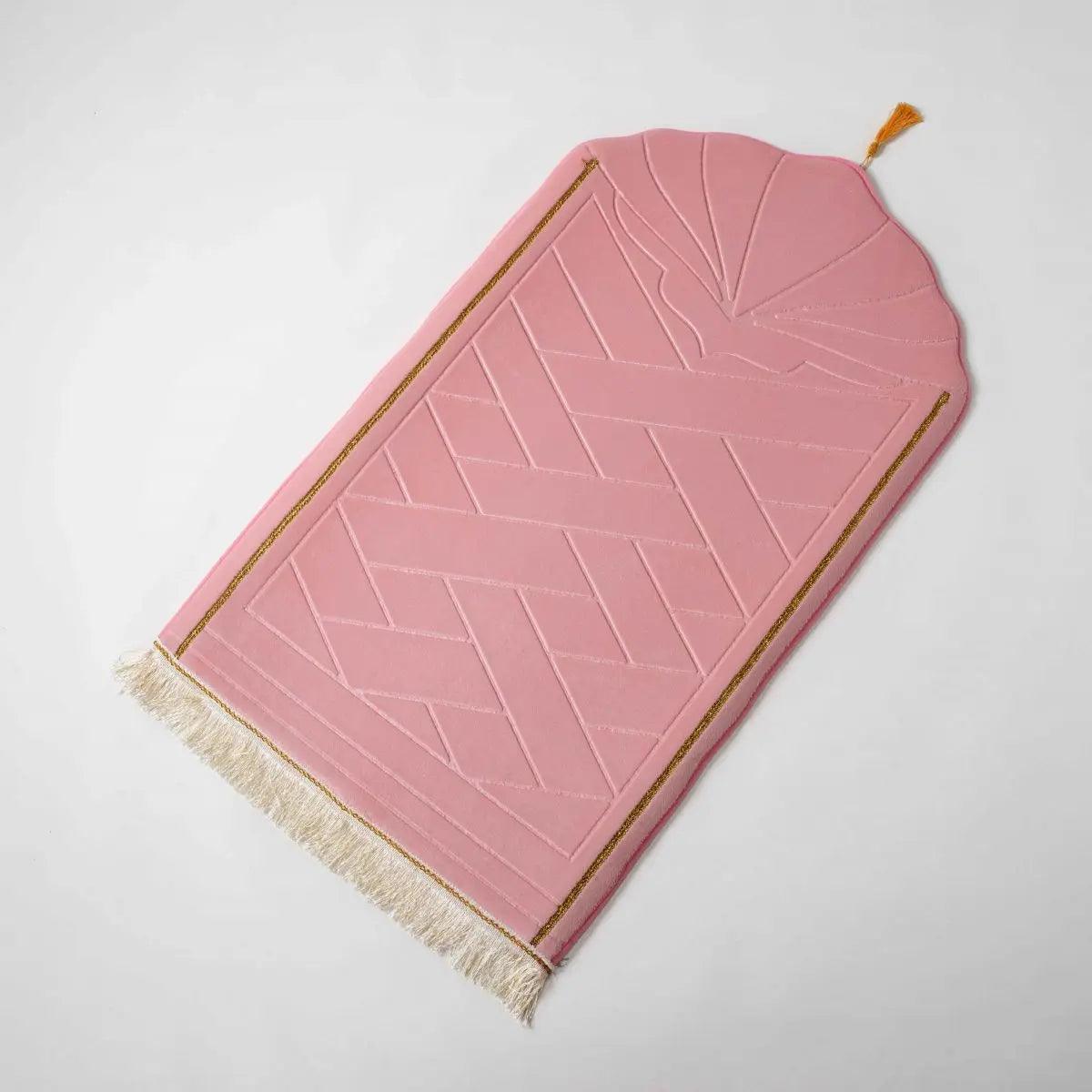 MR053 Thickened Embossed Flannel Prayer Mat - SJB-DIAMOND ELITES