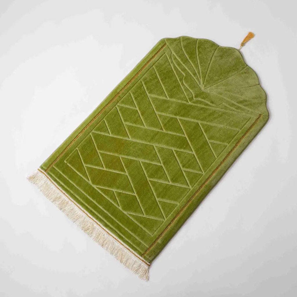 MR053 Thickened Embossed Flannel Prayer Mat - SJB-DIAMOND ELITES