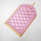 MR054 Thickened Sponge Printed Flannel Tassel Prayer Mat - SJB-DIAMOND ELITES