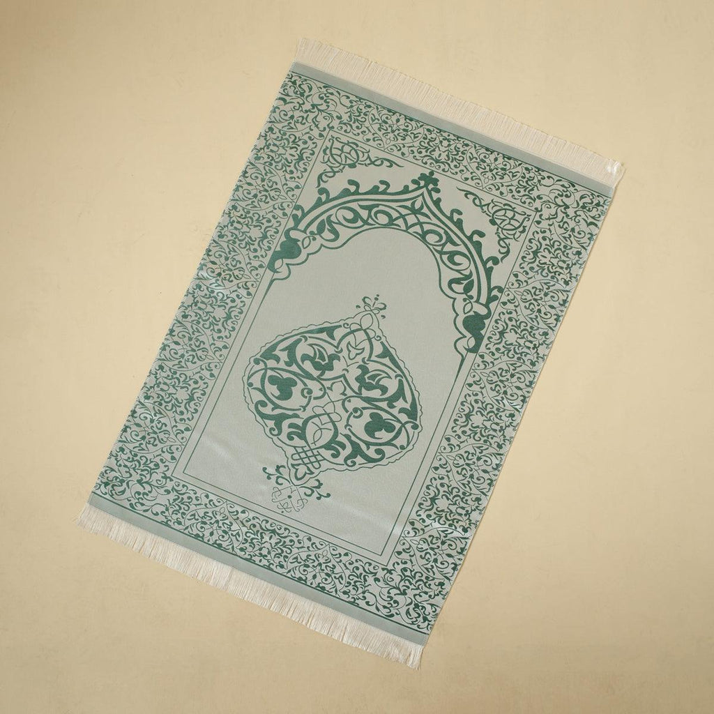New Luxury Prayer Mat and Tasbeeh Set (MR056) - SJB-DIAMOND ELITES