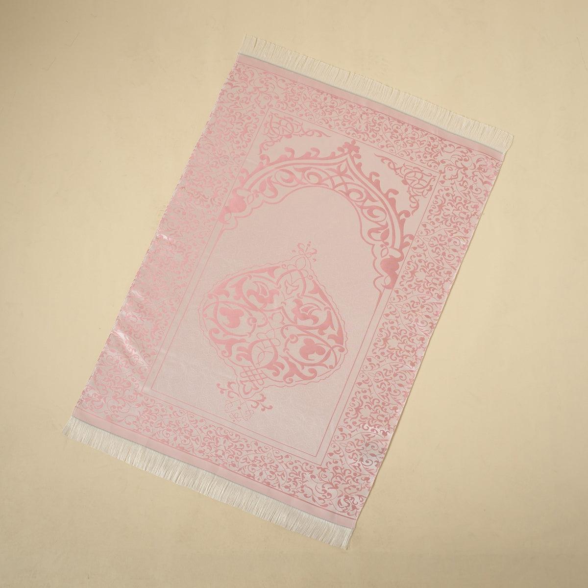 New Luxury Prayer Mat and Tasbeeh Set (MR056) - SJB-DIAMOND ELITES