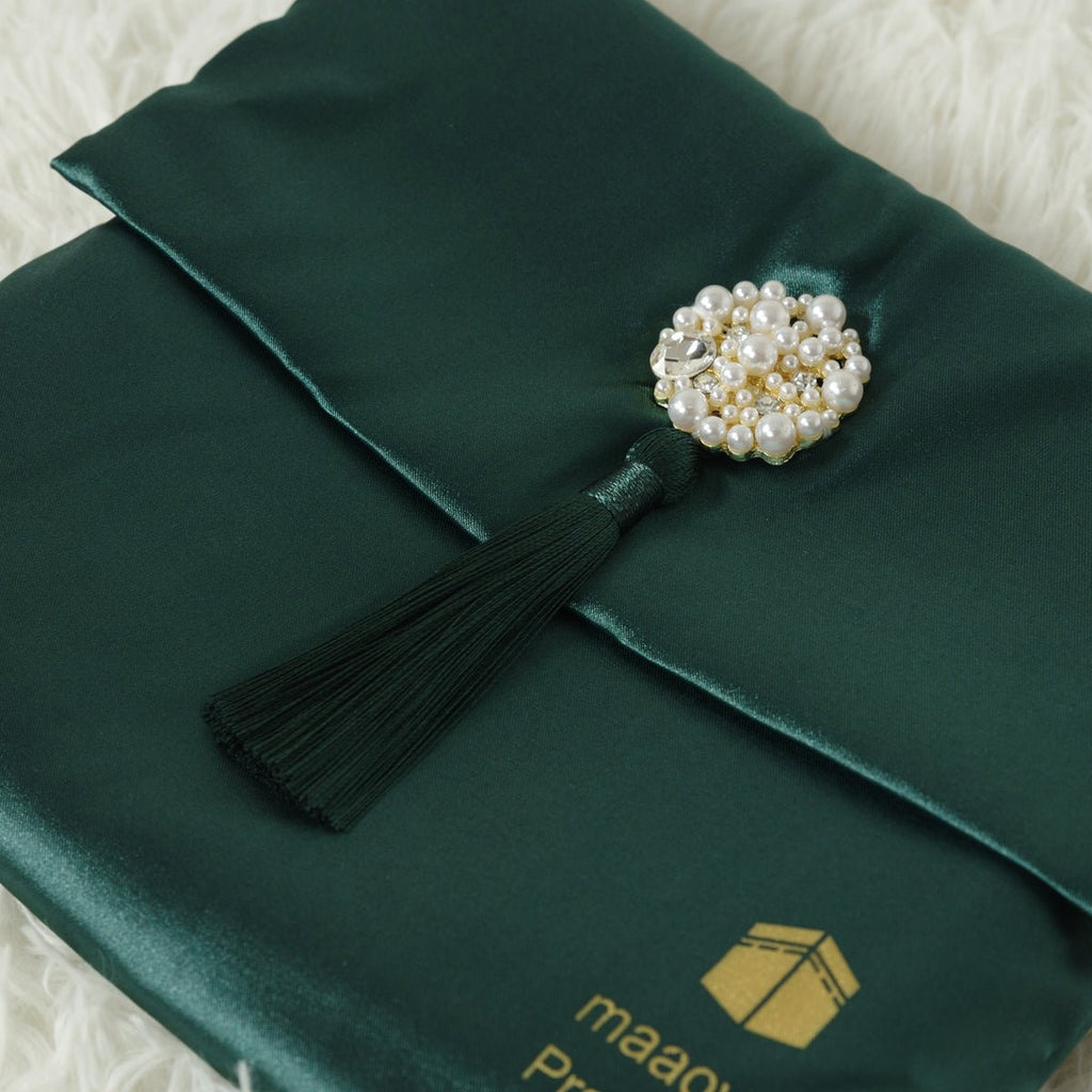 New Luxury Prayer Mat and Tasbeeh Set (MR056) - SJB-DIAMOND ELITES