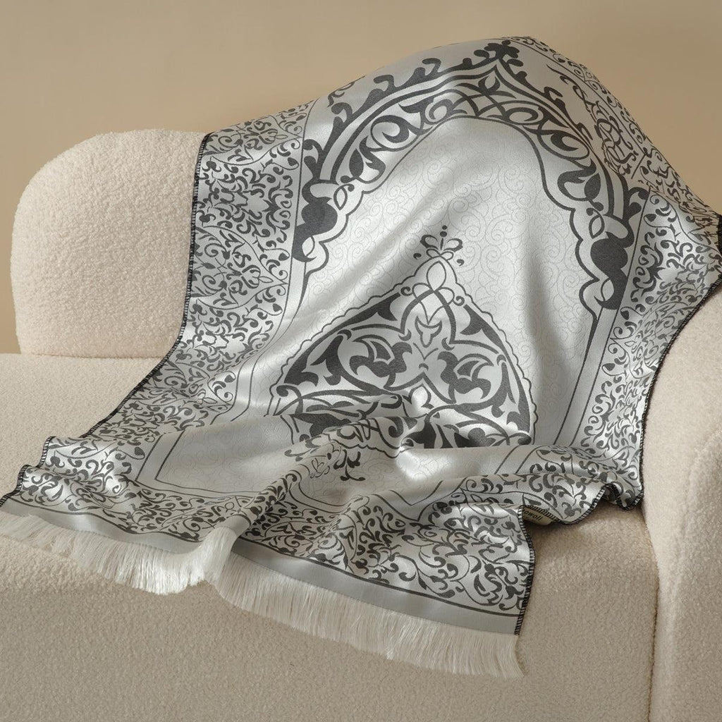 New Luxury Prayer Mat and Tasbeeh Set (MR056) - SJB-DIAMOND ELITES