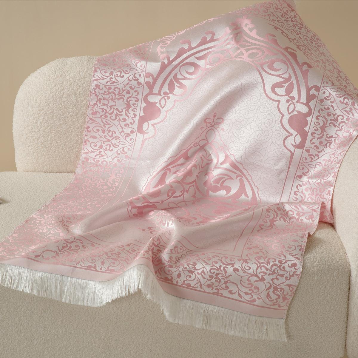 New Luxury Prayer Mat and Tasbeeh Set (MR056) - SJB-DIAMOND ELITES