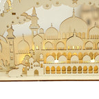 MR058 Wooden LED Atmosphere Decorative Moon Lamp - SJB-DIAMOND ELITES