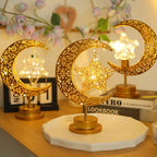 MR060 LED Wrought Iron Moon Lamp - SJB-DIAMOND ELITES