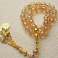 MR063 Solid Color Glass 33 Muslim Tasibeeh - SJB-DIAMOND ELITES