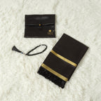 MR065 Eco-Friendly New Luxury Prayer Mat and Tasbeeh Set