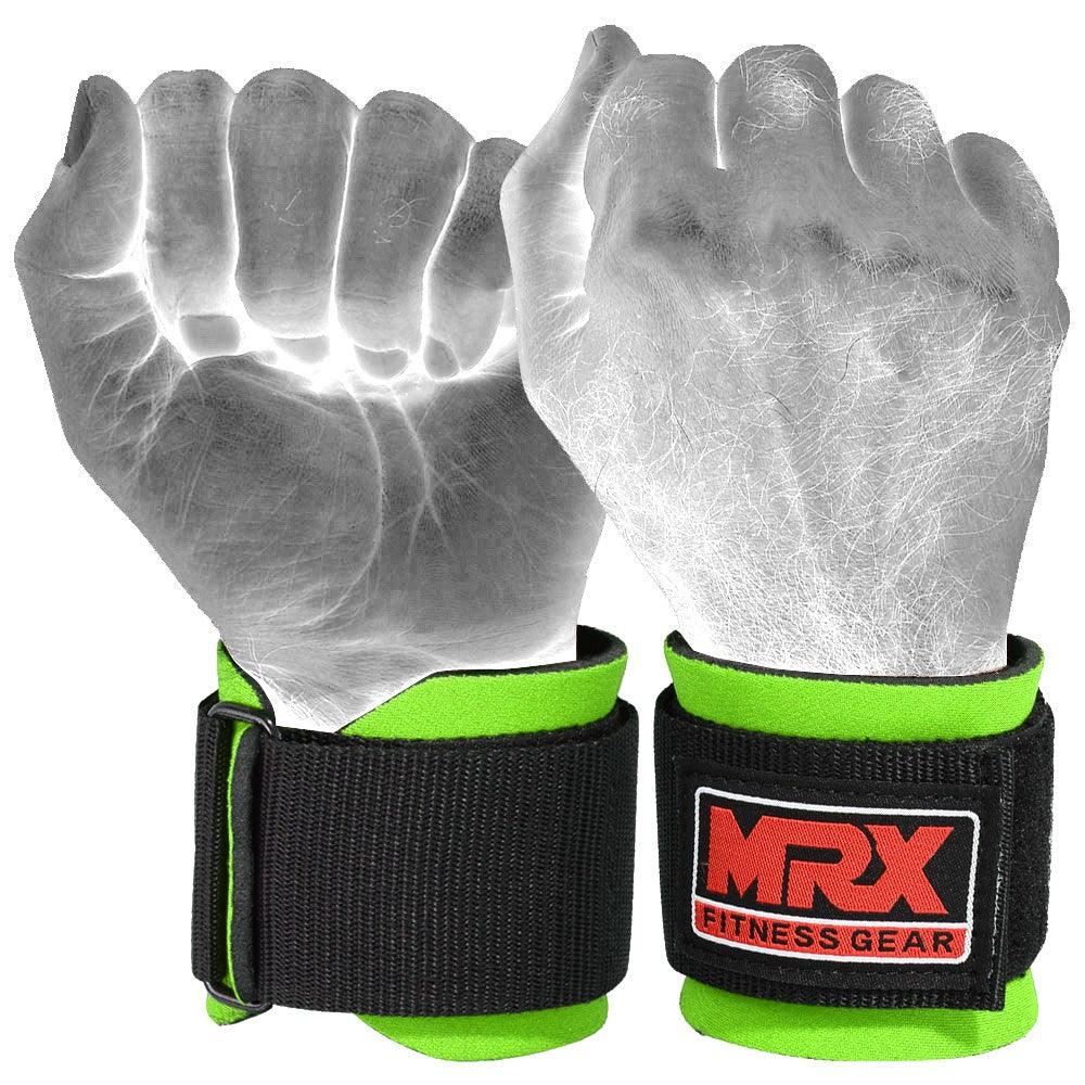 MRX Weight Lifting Wrist Straps Lifting Wrap Gym Bodybuilding Workout - SJB-DIAMOND ELITES