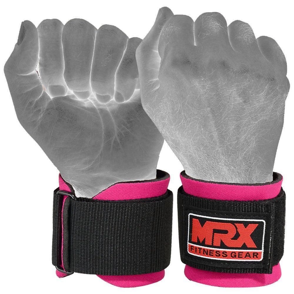 MRX Weight Lifting Wrist Straps Lifting Wrap Gym Bodybuilding Workout - SJB-DIAMOND ELITES