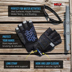 Sailing Gloves With Sticky Palm 3-4 Cut Fingers Kayaking & More Unisex - SJB-DIAMOND ELITES