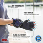 Sailing Gloves 2 Cut Fingers Unisex For Kayaking, Water Sports 8683 - SJB-DIAMOND ELITES