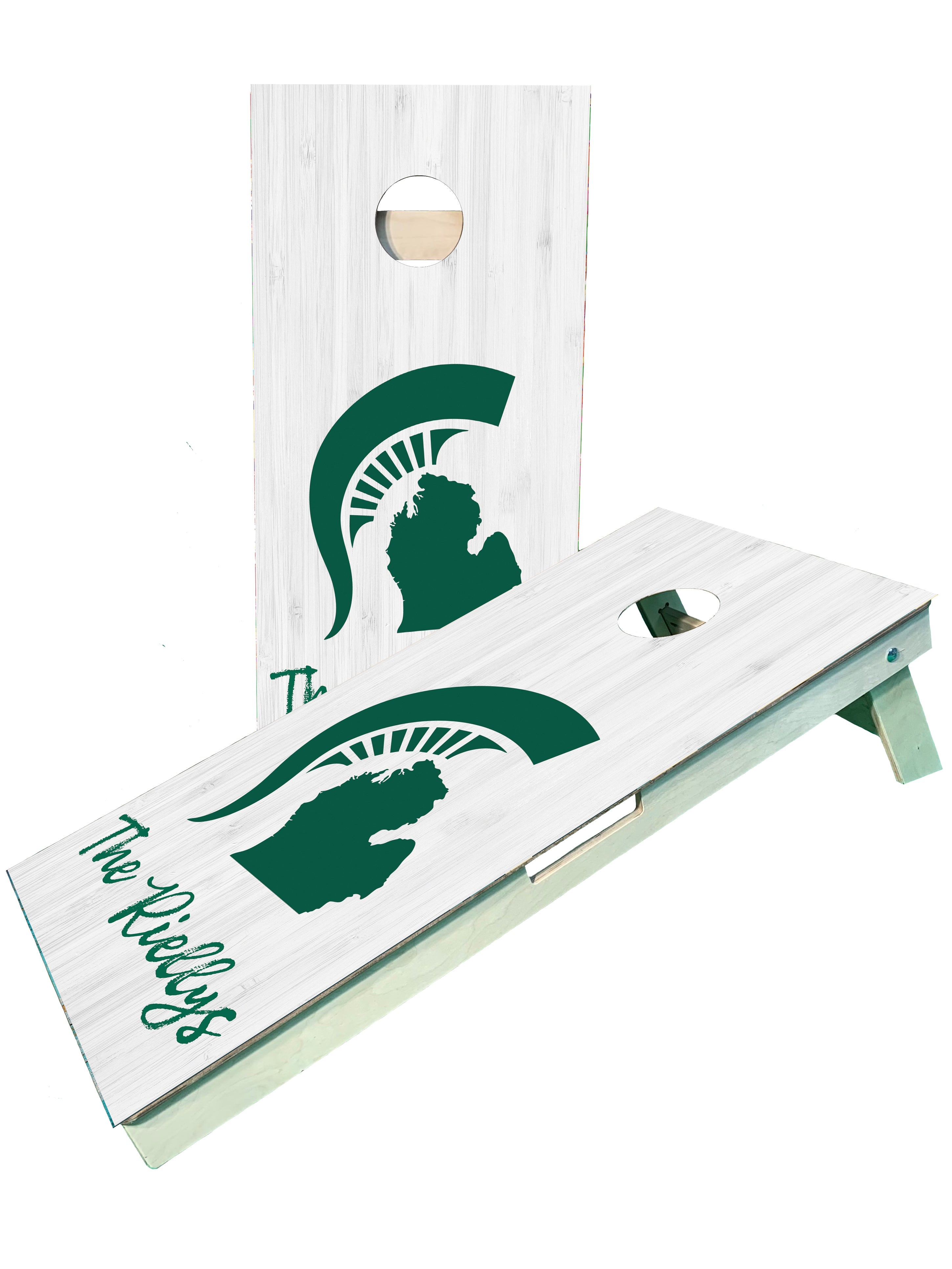 State of Michigan Custom Name Pro Style Cornhole Boards - SJB-DIAMOND ELITES