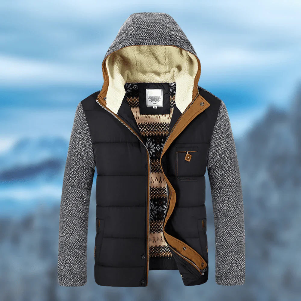 Men's Cotton Padded Hooded Jacket - MOQ 200pcs Pi-Mart