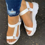 Multi Colors Casual Shoes Woman Flat Comfortable Sandals Female Light Sandals Flat Comfort Slip-On Elastic Ankle Strap Slingback Light Weight Casual Walking Sandals