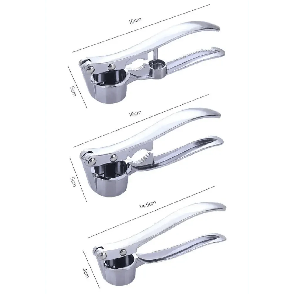 Multi-Functional Imitating Stainless Steel Garlic Press Crusher Kitchen Cooking Ginger Squeezer Masher Handheld Ginger Mincer Tools Stevvex