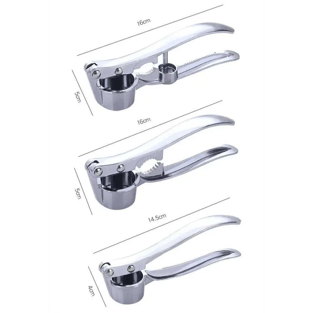 Multi-Functional Imitating Stainless Steel Garlic Press Crusher Kitchen Cooking Ginger Squeezer Masher Handheld Ginger Mincer Tools Stevvex