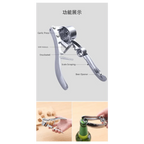 Multi-Functional Imitating Stainless Steel Garlic Press Crusher Kitchen Cooking Ginger Squeezer Masher Handheld Ginger Mincer Tools Stevvex