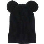 Multi Functional Mouse Ski Mask Winter Warm Knit Cap Balaclava Mask Artificial wool Hats Adult Men and Women Beanies Thick Mask Warm Full Face Fishing Hiking Face Scarf Balaclava Helmet Liner Cap Soft Sport Reusable Headgear Winter Fishing Warm Mask Stevvex