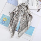 Multi-Functional Square Silk Scarf 60*60cm Headband Hairbands Hair Hoop Accessories For Women,Girl,Lady Head Neck Satin Scarf Handkerchief