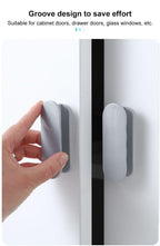 Multi-purpose Cupboard Knob Furniture Knobs Plastic Self-adhesive Door Handles Wardrobe Pulls Door Hardware Safety Pulls Knobs For Dresser Drawers Knobs And Pull For Dresser Drawers Kitchen Bathroom Cabinet Stevvex