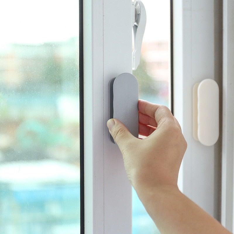 Multi-purpose Cupboard Knob Furniture Knobs Plastic Self-adhesive Door Handles Wardrobe Pulls Door Hardware Safety Pulls Knobs For Dresser Drawers Knobs And Pull For Dresser Drawers Kitchen Bathroom Cabinet Stevvex