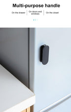 Multi-purpose Cupboard Knob Furniture Knobs Plastic Self-adhesive Door Handles Wardrobe Pulls Door Hardware Safety Pulls Knobs For Dresser Drawers Knobs And Pull For Dresser Drawers Kitchen Bathroom Cabinet Stevvex