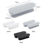 Multi-purpose Cupboard Knob Furniture Knobs Plastic Self-adhesive Door Handles Wardrobe Pulls Door Hardware Safety Pulls Knobs For Dresser Drawers Knobs And Pull For Dresser Drawers Kitchen Bathroom Cabinet Stevvex
