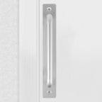 Multi-Purpose Door Handles Balcony Bedroom Cupboard Drawer Pulls Furniture Knobs Kitchen Bar Cabinet Door Handles Grab Hole Free Kitchen Cabinet Handle Furniture Hardwar