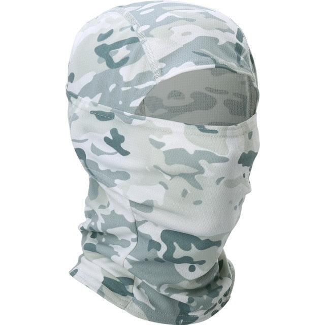 Multicam Camouflage Balaclava Full Face Scarf Mask Hiking Cycling Hunting Army Bike Military Head Cover Tactical Airsoft Cap Men Ski Mask for Men Windproof Thermal Winter Scarf Mask Women Neck Warmer Hood for Cycling Stevvex