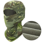 Multicam Camouflage Balaclava Full Face Scarf Mask Hiking Cycling Hunting Army Bike Military Head Cover Tactical Airsoft Cap Men Ski Mask for Men Windproof Thermal Winter Scarf Mask Women Neck Warmer Hood for Cycling Stevvex