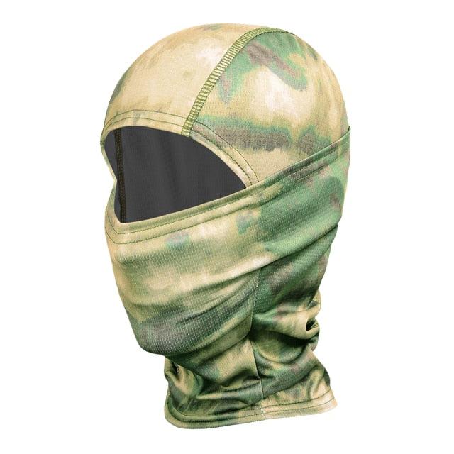 Multicam Camouflage Balaclava Full Face Scarf Mask Hiking Cycling Hunting Army Bike Military Head Cover Tactical Airsoft Cap Men Ski Mask for Men Windproof Thermal Winter Scarf Mask Women Neck Warmer Hood for Cycling Stevvex