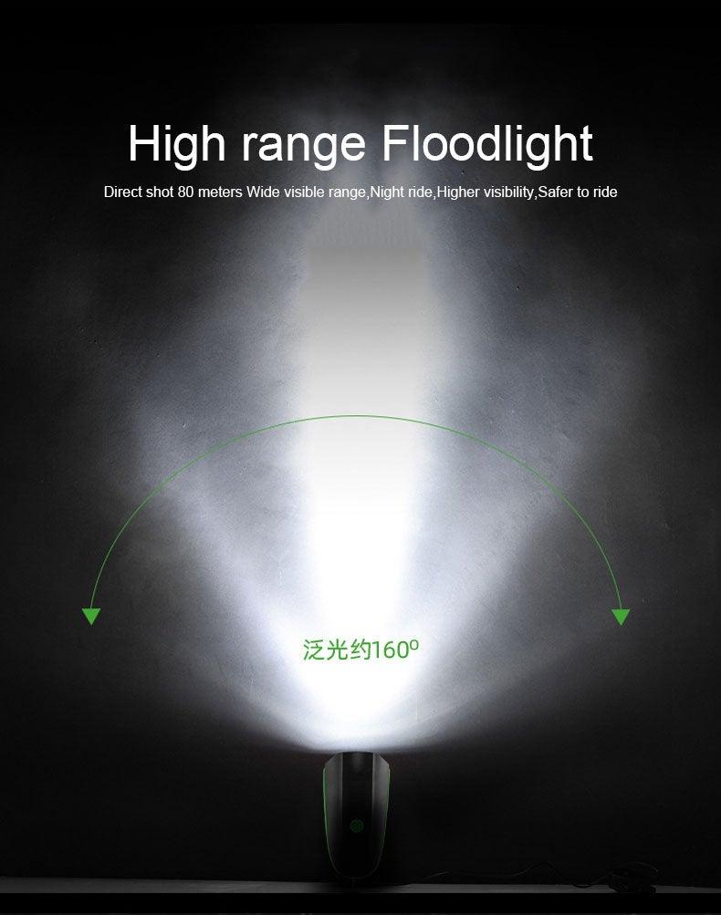 Multifunction Bicycle Light Ultra Bright With Electric 130dB Horn Bicycle Bell Bike Light Rainproof LED Bike Tail Light 2 Pack Bright Bicycle Rear Cycling Safety Flashlight Light Mode Options High Intensity Led Rear Light Fits On Any Bike Stevvex