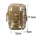 Multifunction Classic Water-Resistant Phone Bag Outdoor Waist Bag Portable Durable Large Capacity Bags Stevvex
