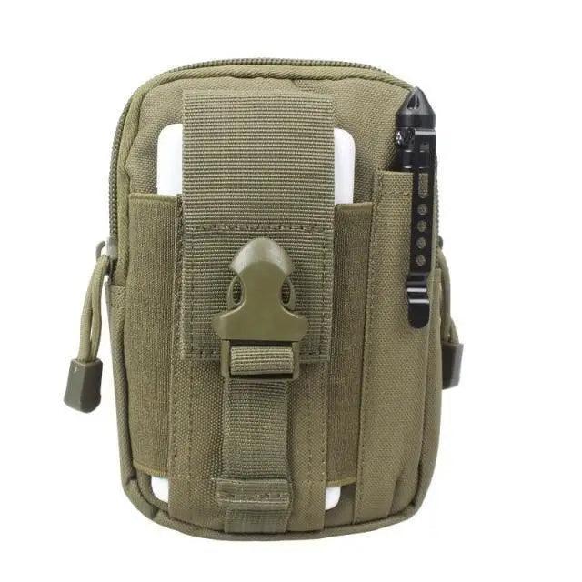 Multifunction Classic Water-Resistant Phone Bag Outdoor Waist Bag Portable Durable Large Capacity Bags Stevvex