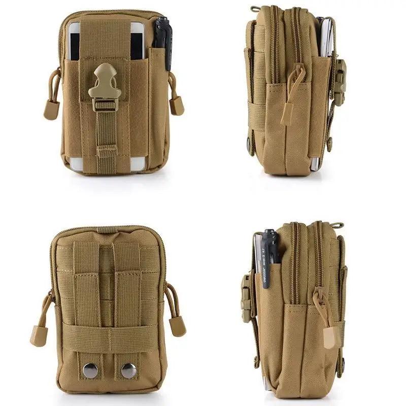 Multifunction Classic Water-Resistant Phone Bag Outdoor Waist Bag Portable Durable Large Capacity Bags Stevvex