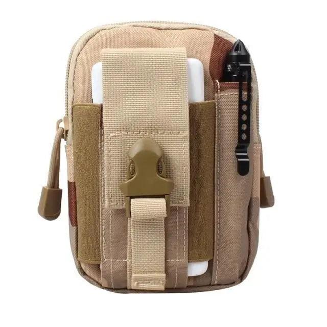 Multifunction Classic Water-Resistant Phone Bag Outdoor Waist Bag Portable Durable Large Capacity Bags Stevvex