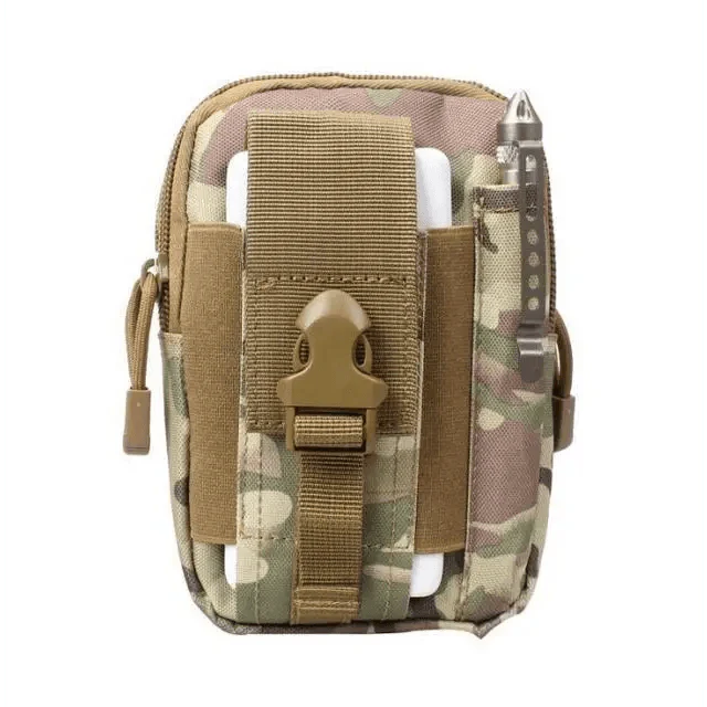Multifunction Classic Water-Resistant Phone Bag Outdoor Waist Bag Portable Durable Large Capacity Bags Stevvex