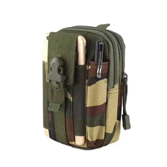 Multifunction Classic Water-Resistant Phone Bag Outdoor Waist Bag Portable Durable Large Capacity Bags Stevvex